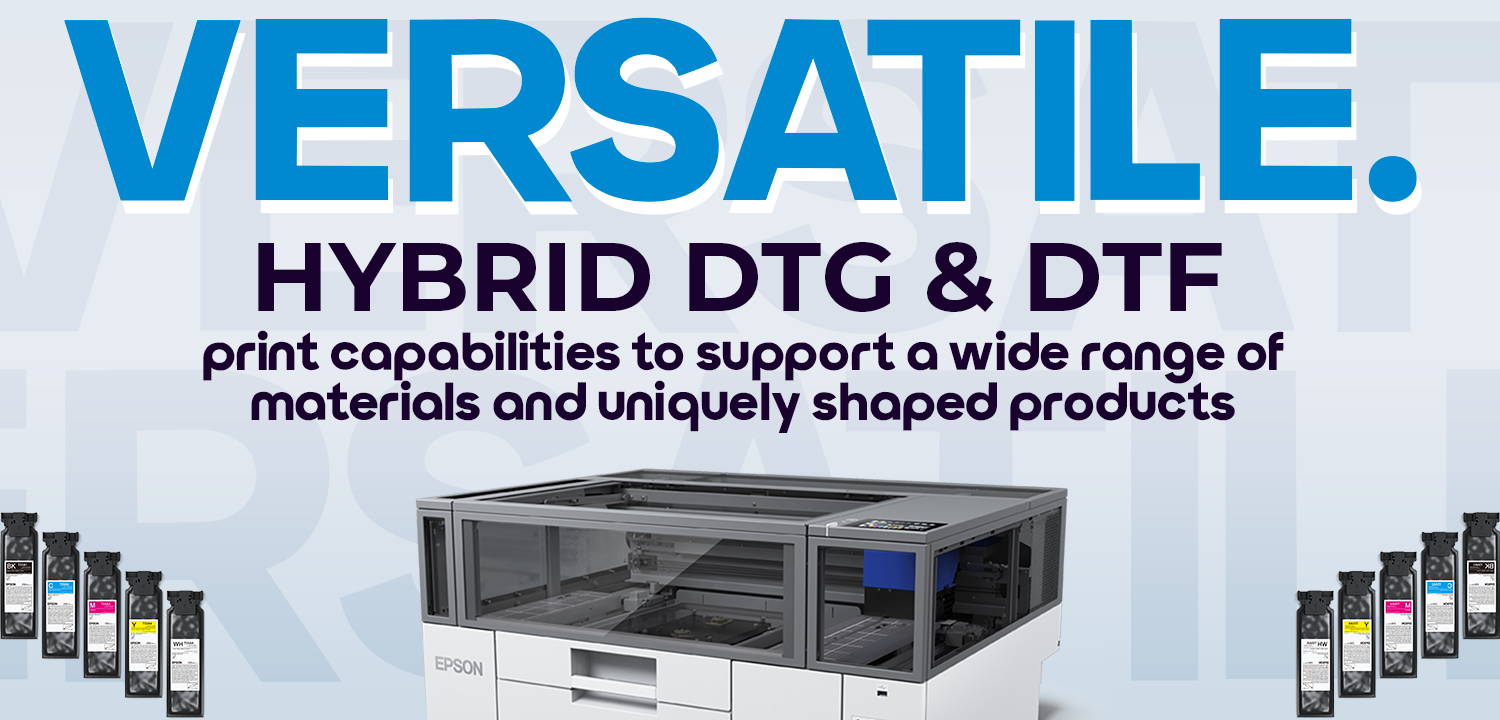 Epson SureColor F1070 Hybrid DTF and DTG Printer